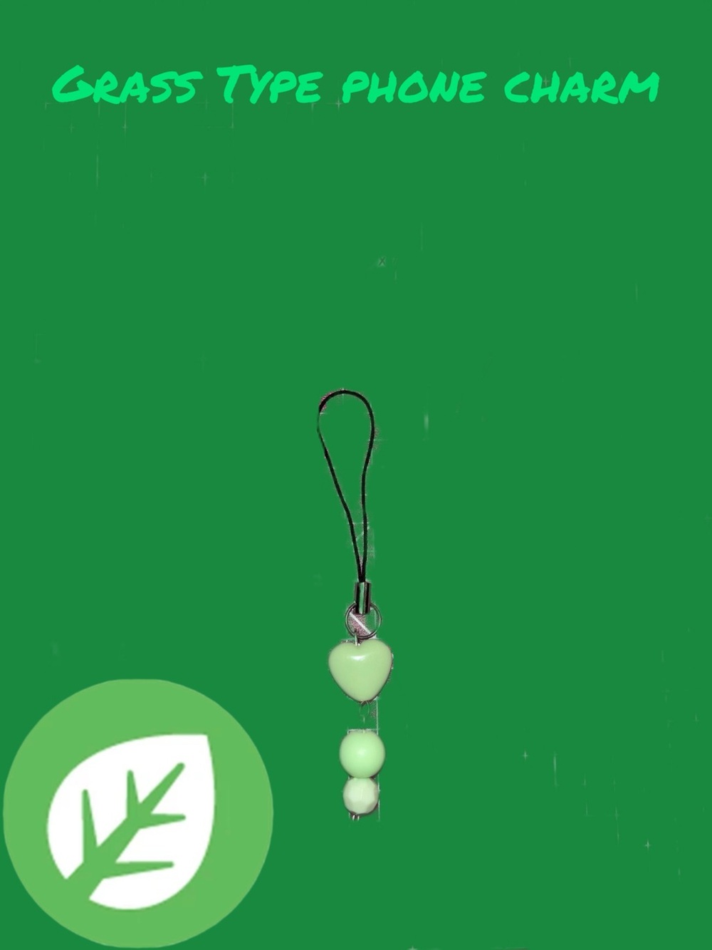 Handmade Grass Type Phone Charm